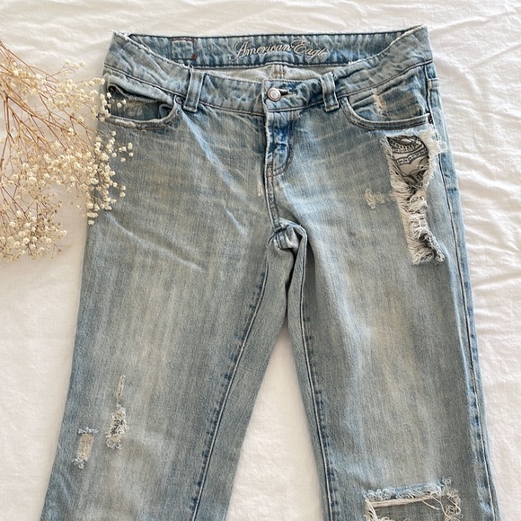 AE favorite boyfriend vintage jeans 100% cotton! - Picture 2 of 6